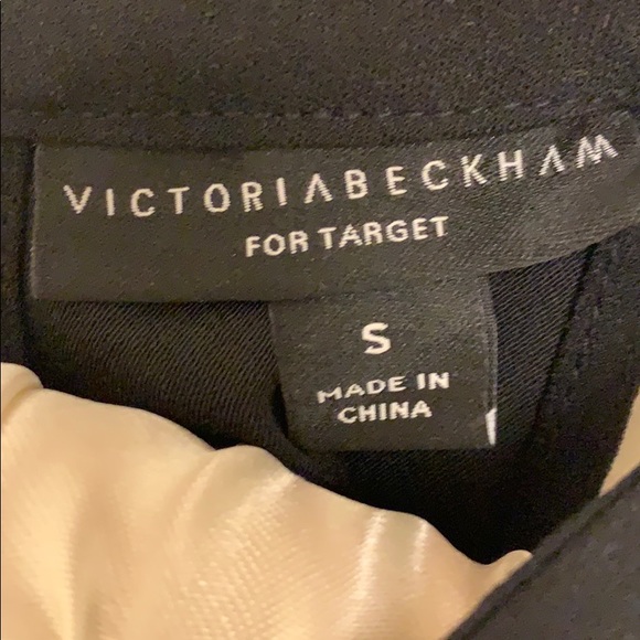 NWT Victoria Beckham for Target Scallop Black Top - Picture 6 of 8